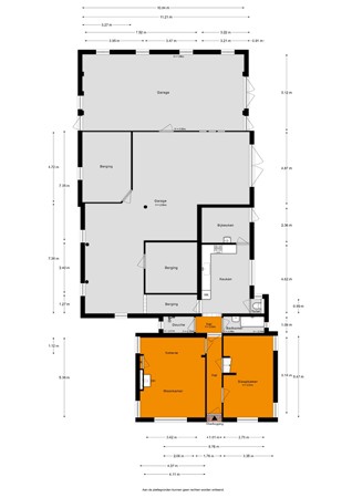 Floorplan - Kaagweg 69, 2157 LH Abbenes